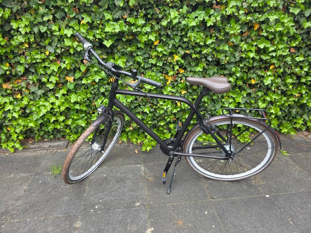 Cortina mozzo herenfiets met belt frame 63 zo goed als nieuw, Fietsen en Brommers, Fietsen | Heren | Herenfietsen, Versnellingen