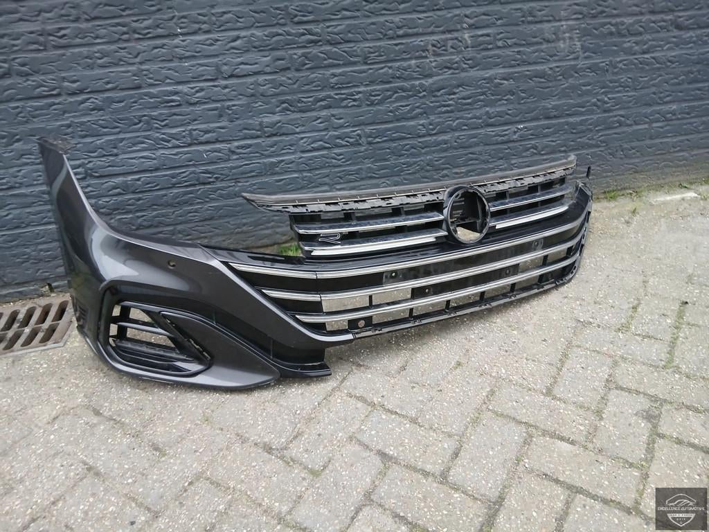 VW Arteon Facelift R R20 19-24 Voorbumper Bumper 4xPDC Origi, Gebruikt, Volkswagen, Volkswagen AG, Bumper