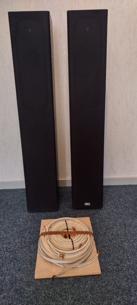 Luidsprekers JM Lab, Stereo speakers, Zo goed als nieuw, 60 tot 120 watt, Ophalen