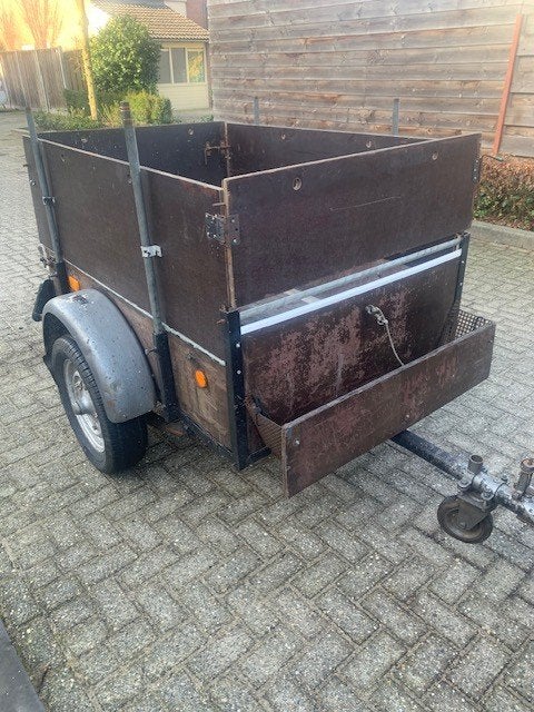 Stevige vintage VW aanhanger, Ophalen, Gebruikt, Overige typen, 80 kg of meer