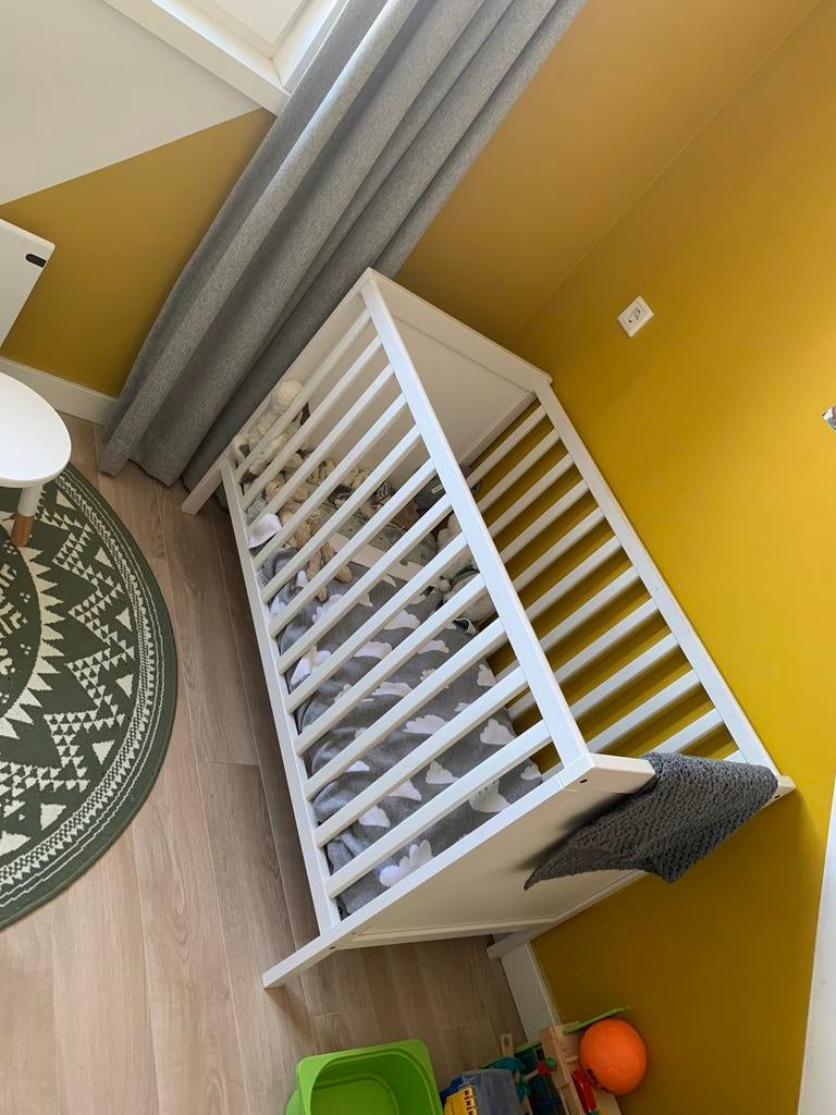 Ledikant Sundvik Ikea, Kinderen en Baby's, Babywiegjes en Ledikanten, Ophalen, Gebruikt, Ledikant
