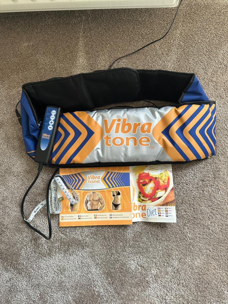 Vibra tone buikspier massage, Ophalen