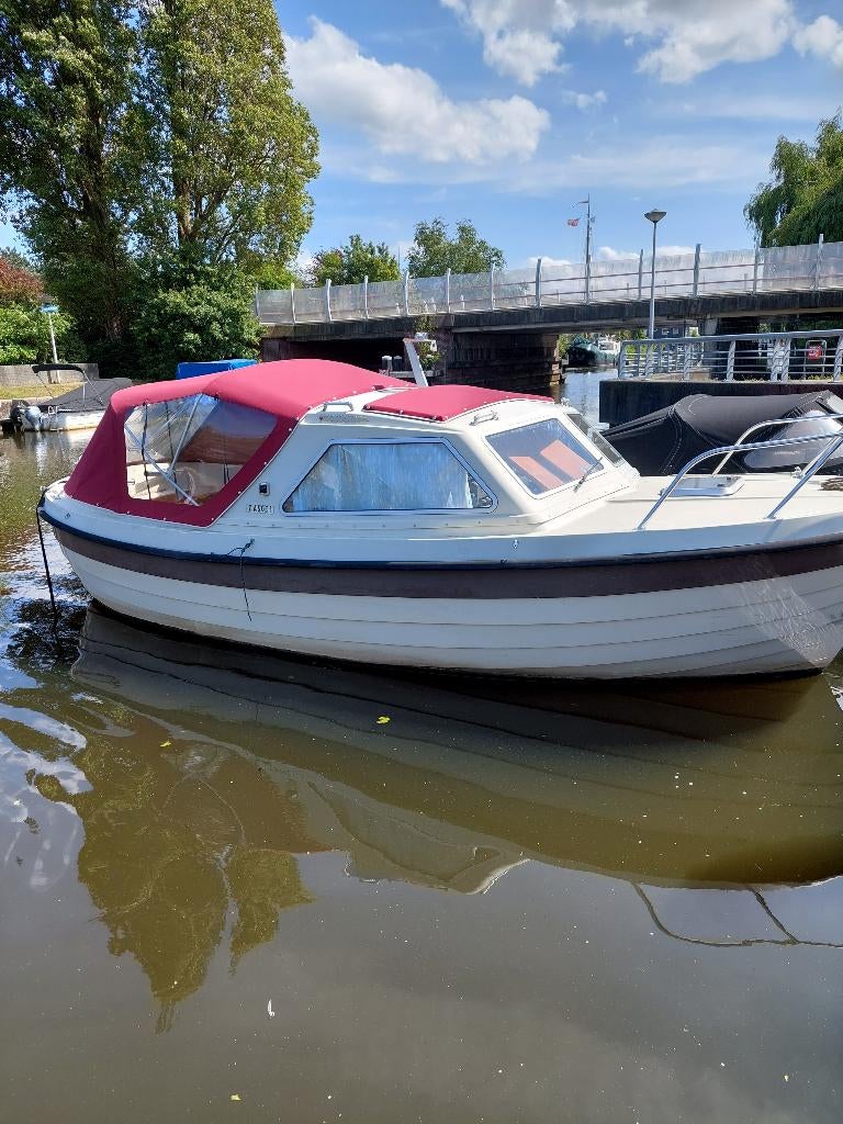 Noorse sloep,  Viksund   660 cm x 260 cm  kap is 1 jaar oud, Watersport en Boten, Overige merken, Gebruikt, Binnenboordmotor, Diesel