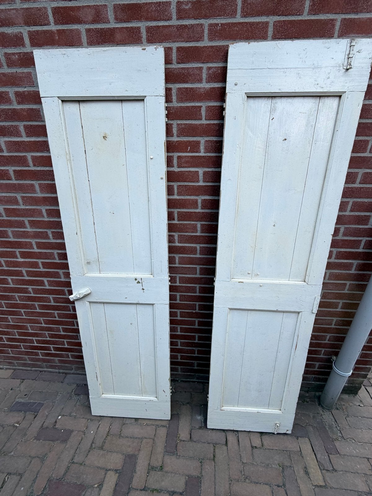 Vintage kastdeurtjes jaren ‘30, Hout, Ophalen, Gebruikt, Binnen