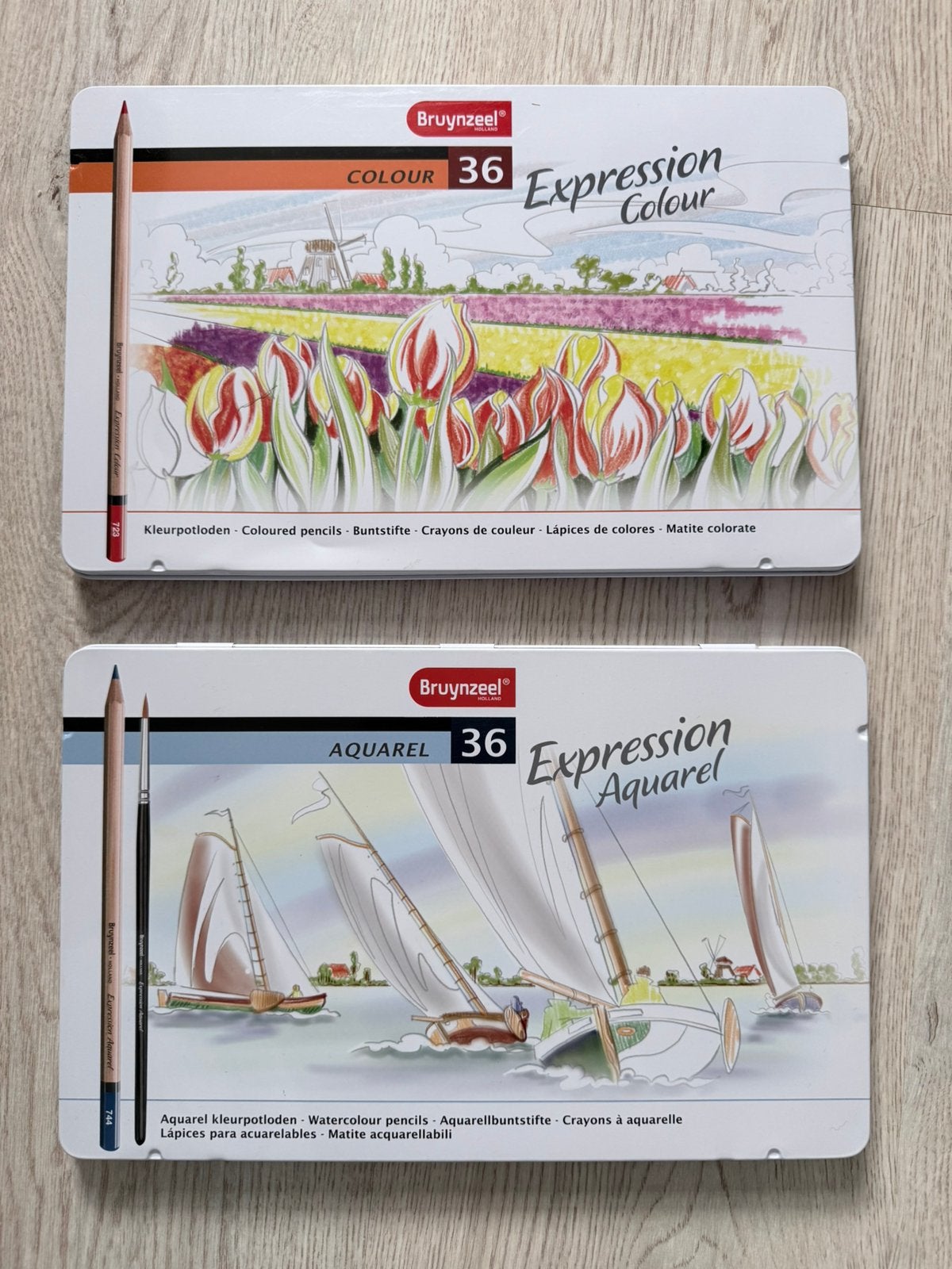 Bruynzeel Expression Colour 36 + Expression aquarel potloden, Hobby en Vrije tijd, Tekenen, Ophalen of Verzenden, Zo goed als nieuw