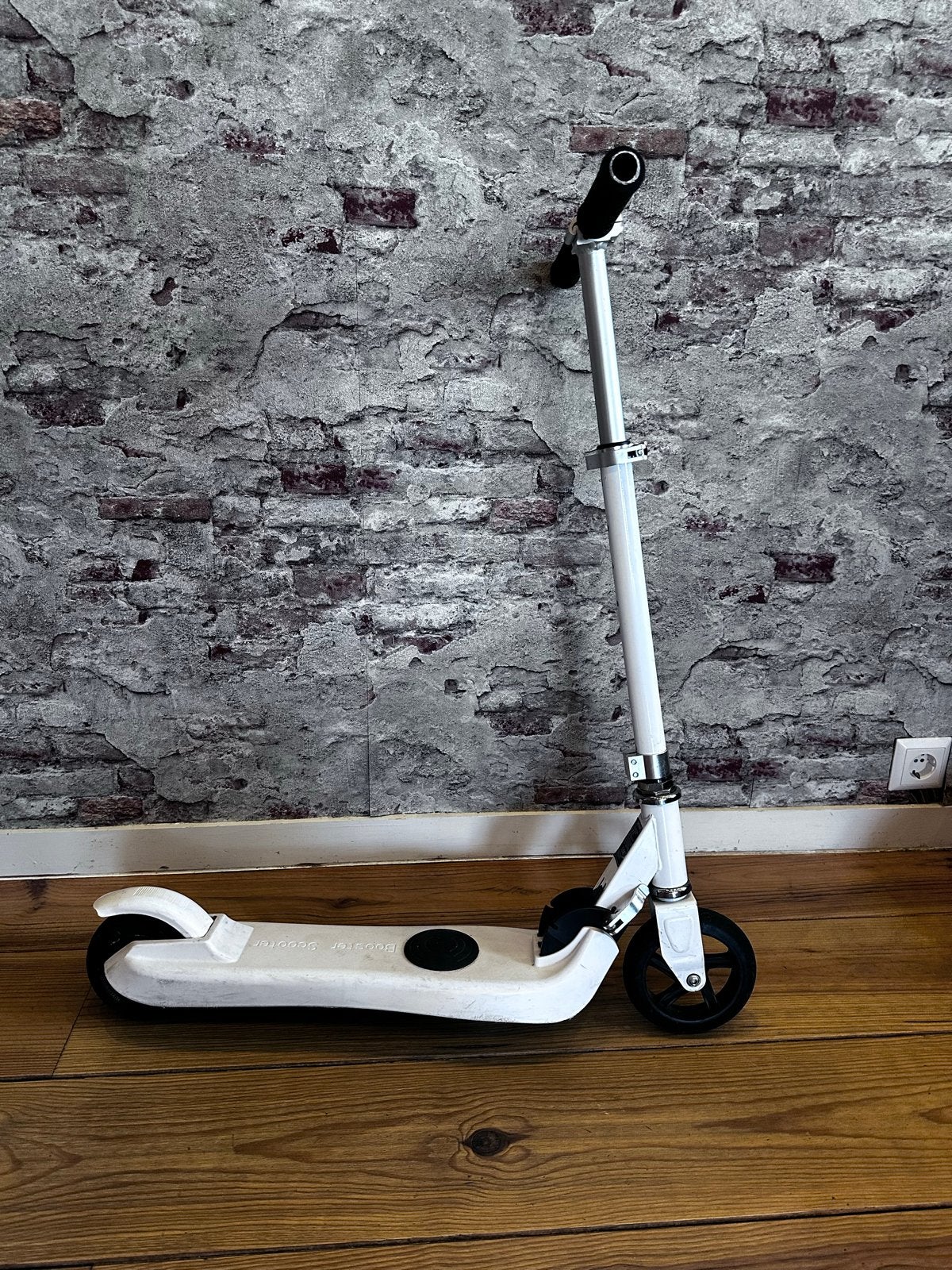 Witte opvouwbare elektrische step - Ideaal voor kinderen, Ophalen of Verzenden, Gebruikt, Elektrische step (E-scooter)