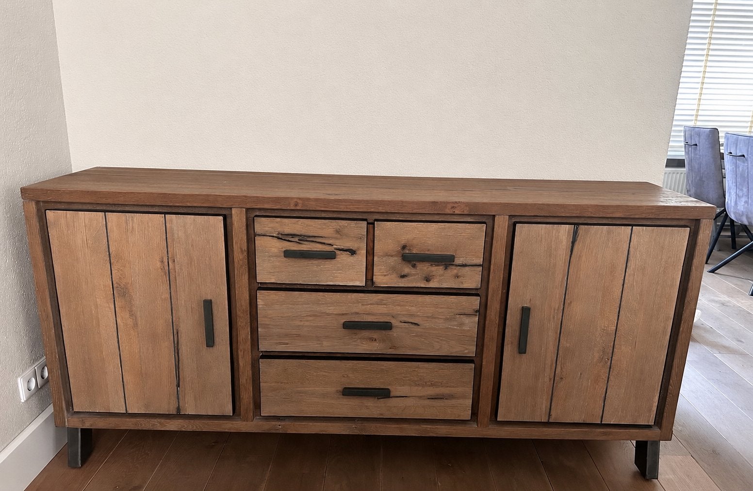 Henders & Hazel dressoir – 180 cm breed, Ophalen, Zo goed als nieuw, 25 tot 50 cm, 150 tot 200 cm