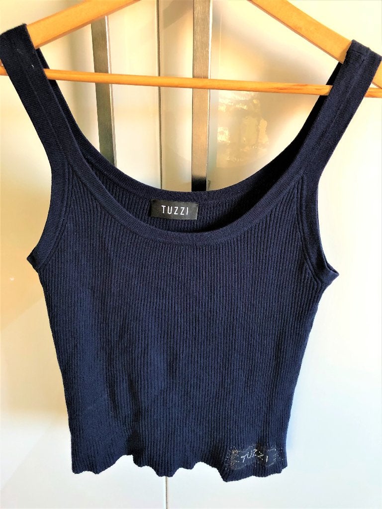 Tuzzi top, Ophalen of Verzenden, Zo goed als nieuw, Zonder mouw
