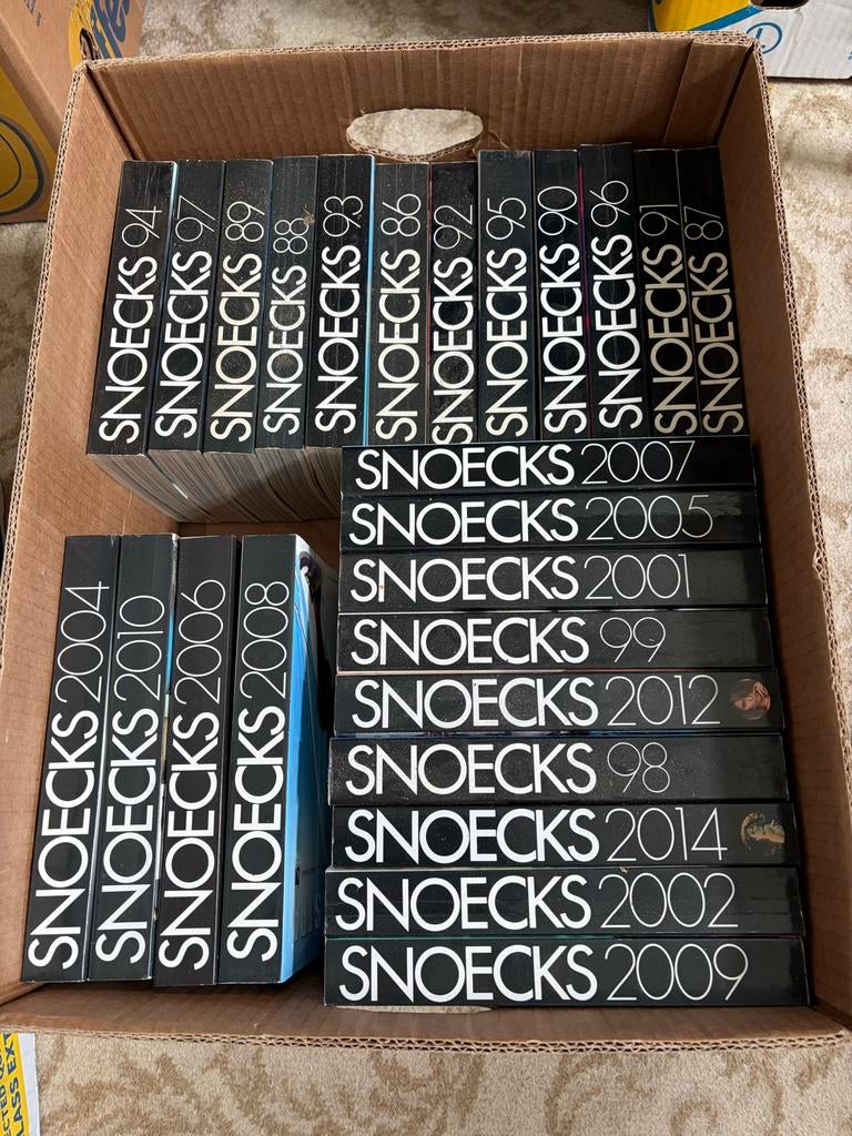 Grote collectie Snoecks jaarboeken - Diverse jaargangen, Ophalen, Gelezen, Overige typen