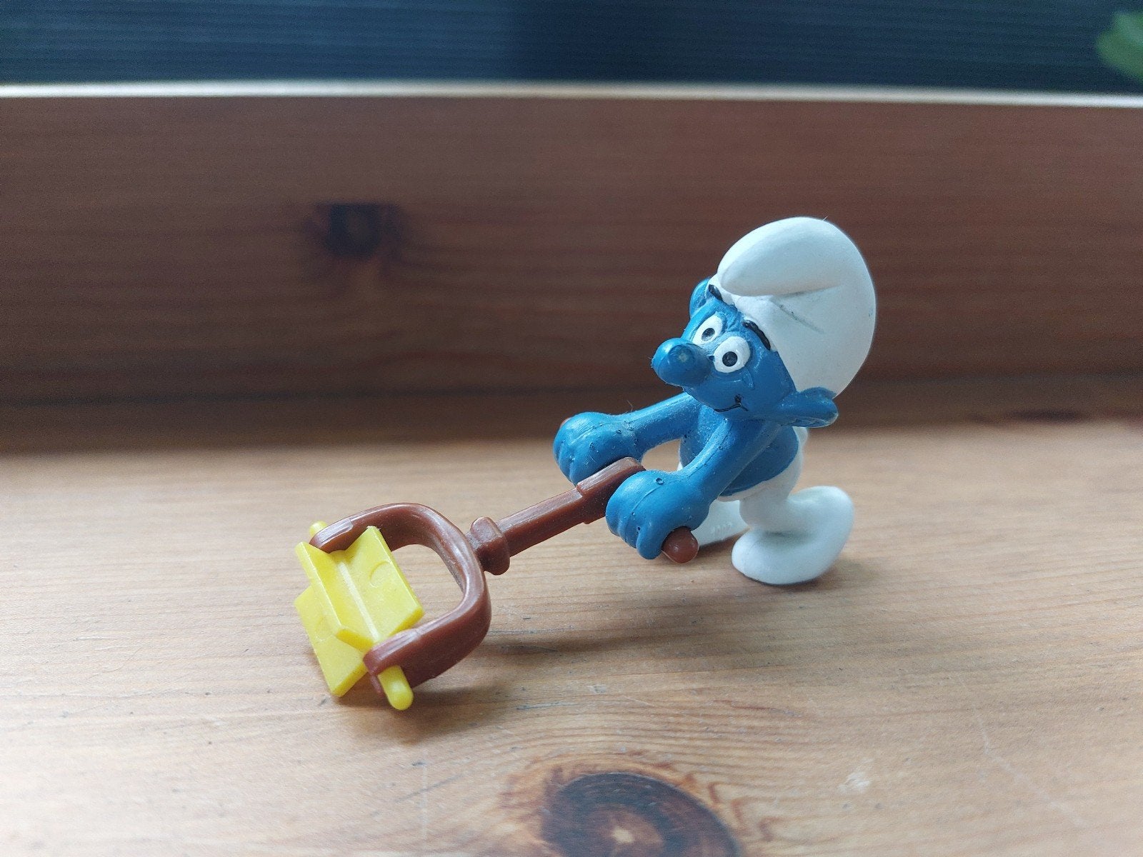 Smurf met grasmaaier 40225 De Smurfen, Ophalen of Verzenden