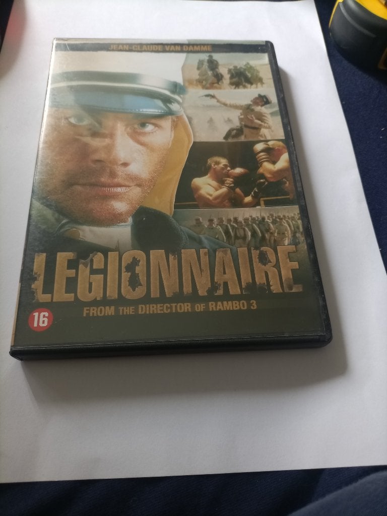 Legionnaire - Jean-Claude Van Damme DVD, Vanaf 16 jaar, Actie, Ophalen of Verzenden, Gebruikt