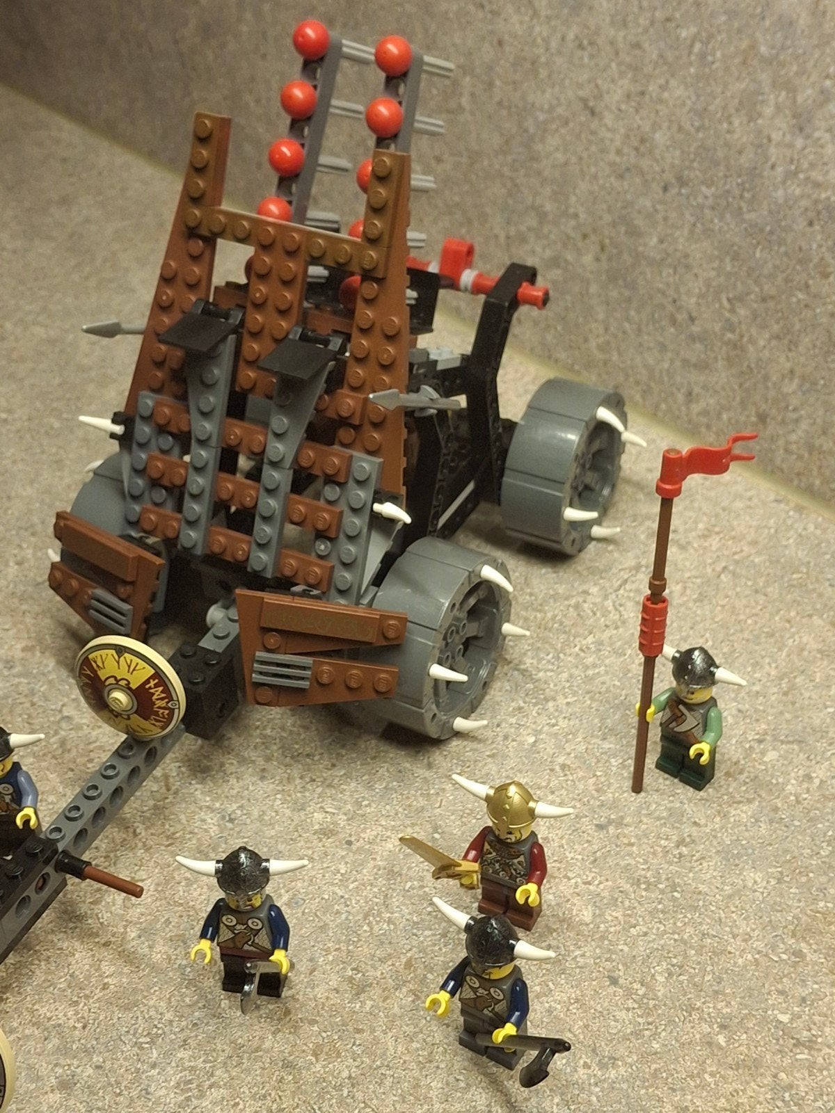Lego 7020 Viking Artillerie helemaal compleet., Kinderen en Baby's, Speelgoed | Duplo en Lego, Ophalen of Verzenden, Gebruikt