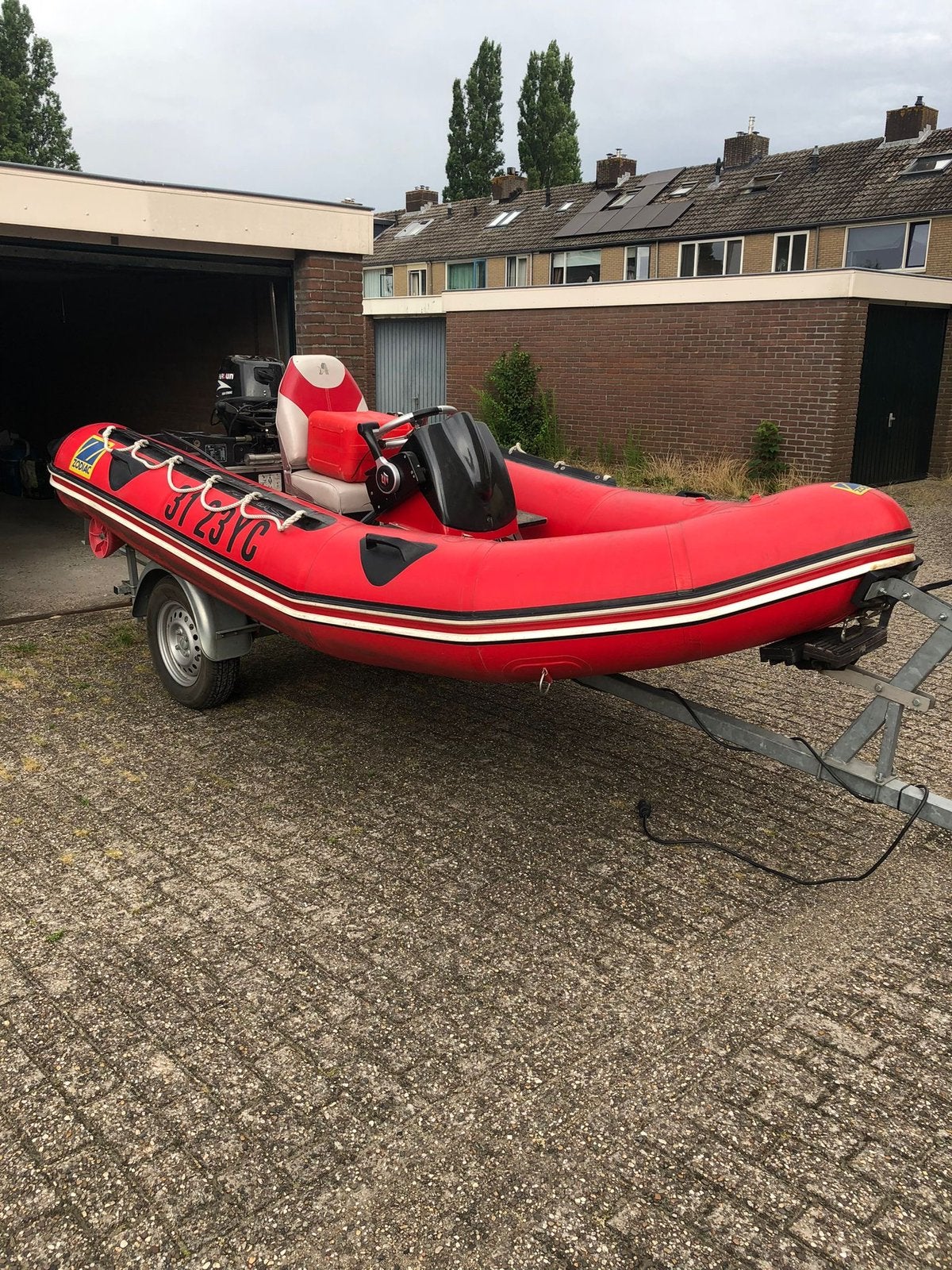 Zodiac futura s 15 pk 4takt, Ophalen of Verzenden, Zo goed als nieuw