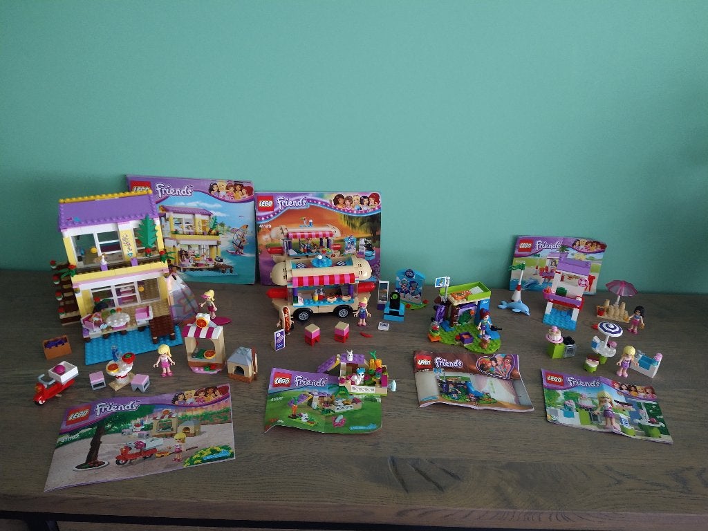 Lego Friends sets Heart Lake meisjes, Lego, Friends, Ophalen of Verzenden, Zo goed als nieuw