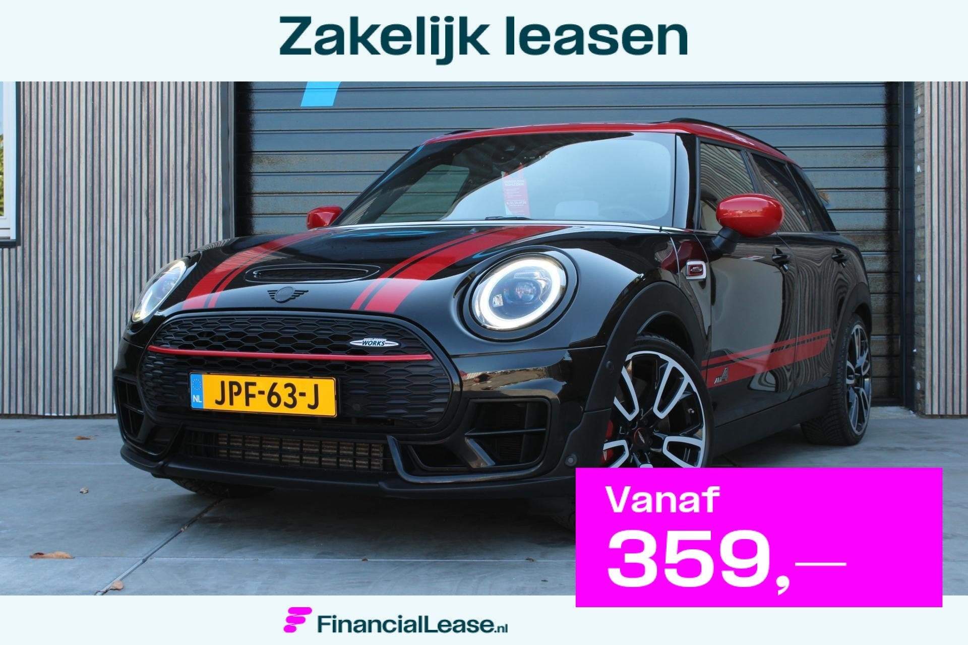 Mini Clubman 2.0 JCW ALL4 John Cooper Works PANO - HUD - KEY, 1998 cc, Gebruikt, 4 cilinders, Met garantie (alle)