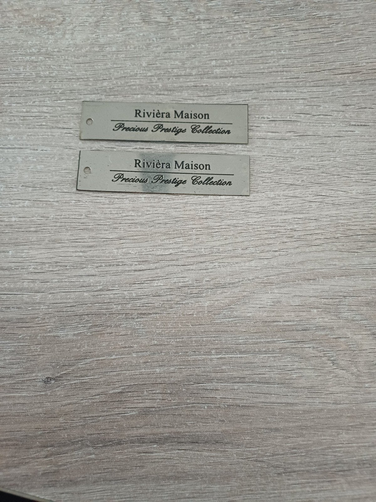 Riviera Maison labels / 2 stuks  / metaal, Ophalen of Verzenden
