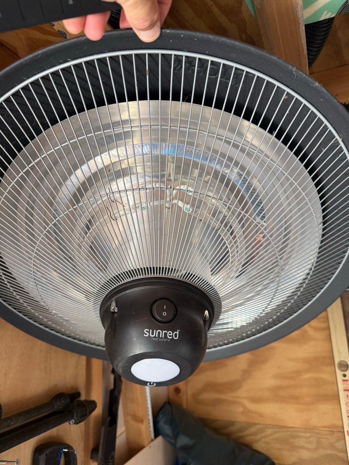 Sunred Heater met afstandsbediening, Ophalen, Gebruikt, Elektrisch, Plafond