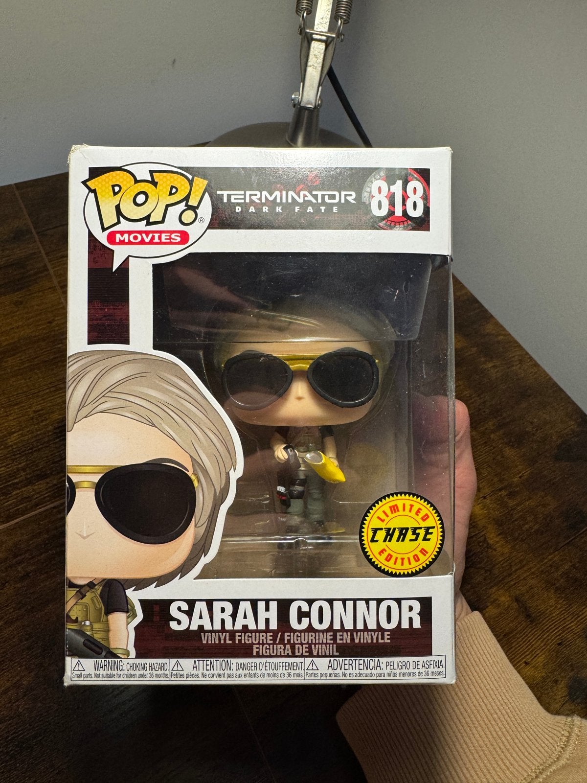 Funko Pop Sarah Connor #818 Chas Edition Terminator Dark Fat, Verzamelen, Ophalen of Verzenden, Zo goed als nieuw