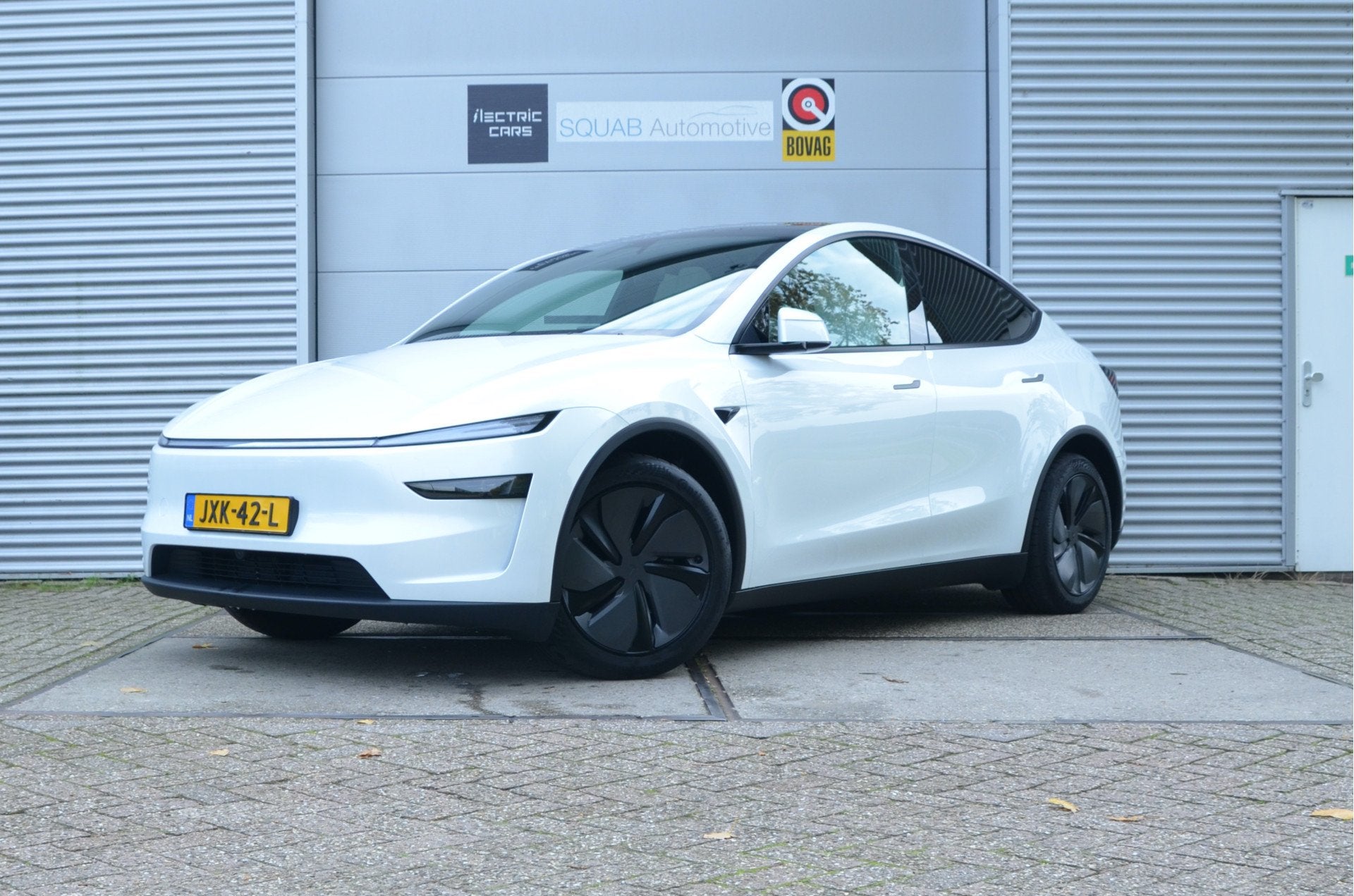 Tesla Model Y Premium Long Range AWD 75 kWh Juniper AutoPilo, Auto's, Gebruikt, Adaptive Cruise Control, 1972 kg, Wit