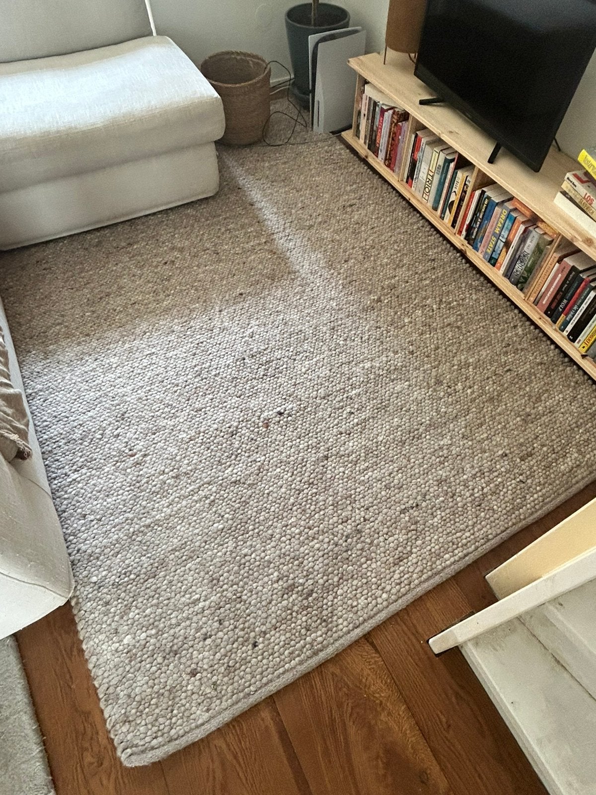 Vloerkleed wol 160 x 230, Ophalen, 150 tot 200 cm, 200 cm of meer, Zo goed als nieuw
