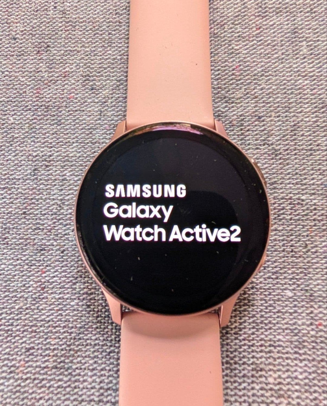 Samsung Galaxy Watch Active2 roze zgan, Ophalen of Verzenden, Zo goed als nieuw, Roze, Android