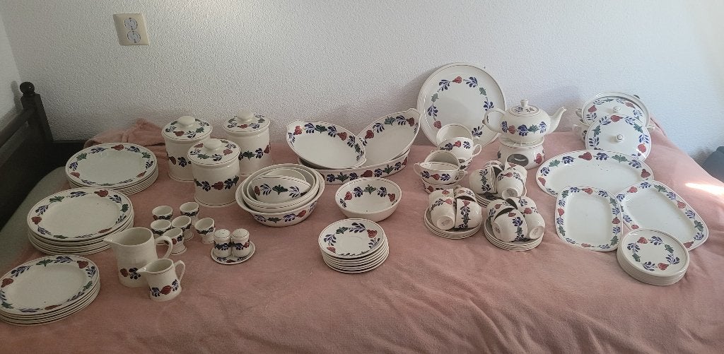 Boerenbont servies, Ophalen, Overige typen, Zo goed als nieuw, Overige stijlen