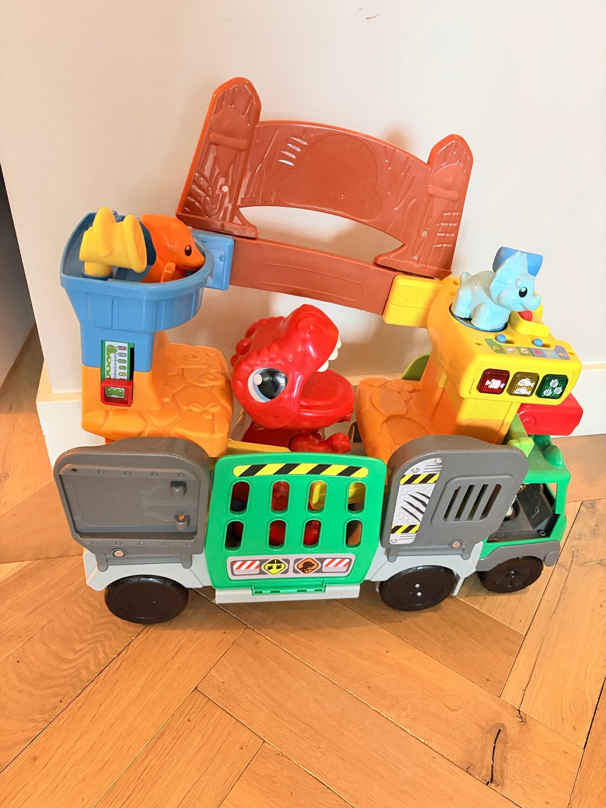 VTech Toet Toet Dieren Dino Transportvoertuig, Ophalen of Verzenden, Zo goed als nieuw, Jongen of Meisje