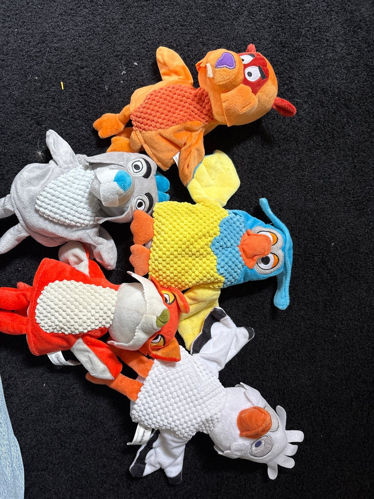 Poppenkastpoppen Fabeltjeskrant - Set van 5, Ophalen of Verzenden, Zo goed als nieuw, Overige typen