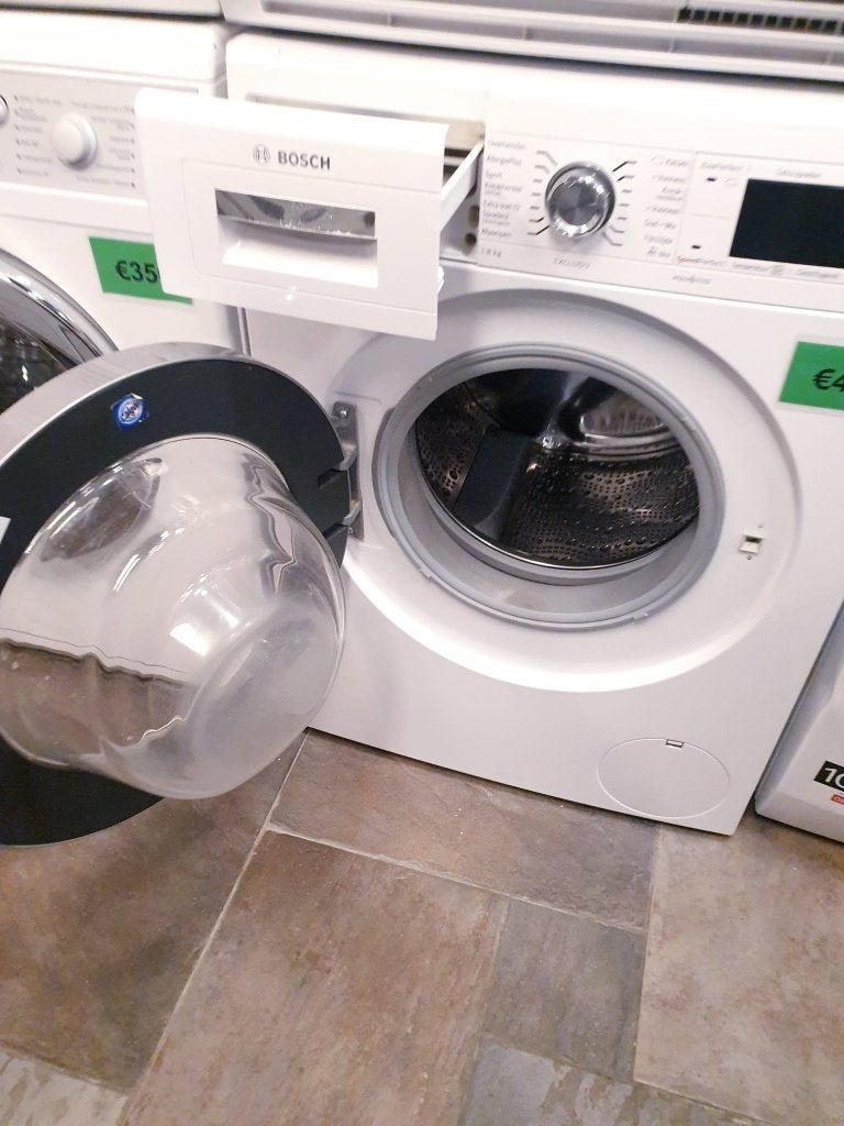 Wasmachine ️Bosch 8kg️️️️️️️️ ️️Serie8 A+++ INC GARANTIE, Ophalen, Minder dan 85 cm, Zo goed als nieuw, Voorlader