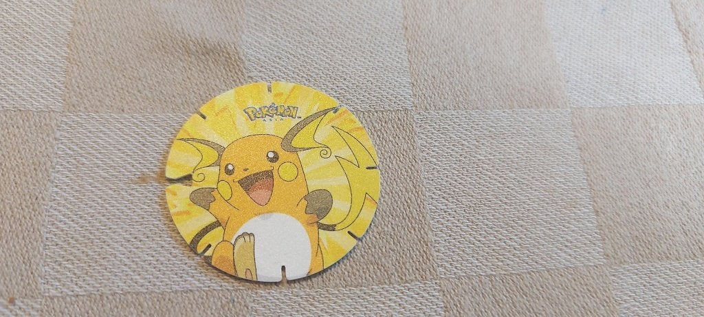 pokemon flippo origineel chiki balls zeldzaam Raichu, Hobby en Vrije tijd, Ophalen of Verzenden, Nieuw, Overige typen