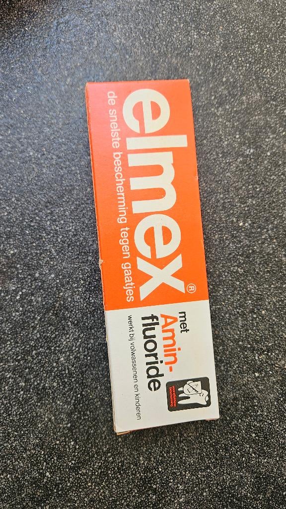 Elmex tube, Verzamelen, Merken en Reclamevoorwerpen, Ophalen, Nieuw, Gebruiksvoorwerp
