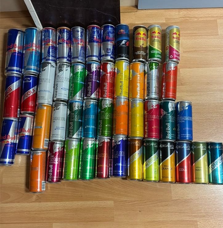 Red Bull energy verzameling, Verzamelen, Ophalen of Verzenden, Gebruikt