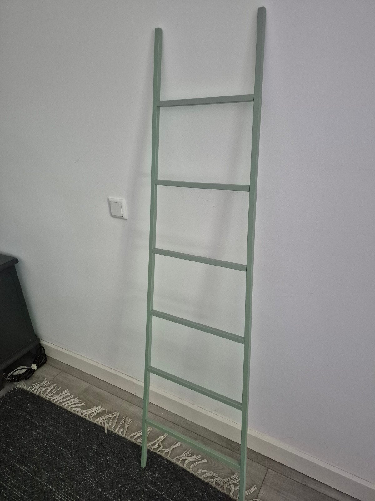 Decoratieve metalen trap, mintgroen, gratis op te halen, Huis en Inrichting, Ophalen, Gebruikt, Groen, Metaal