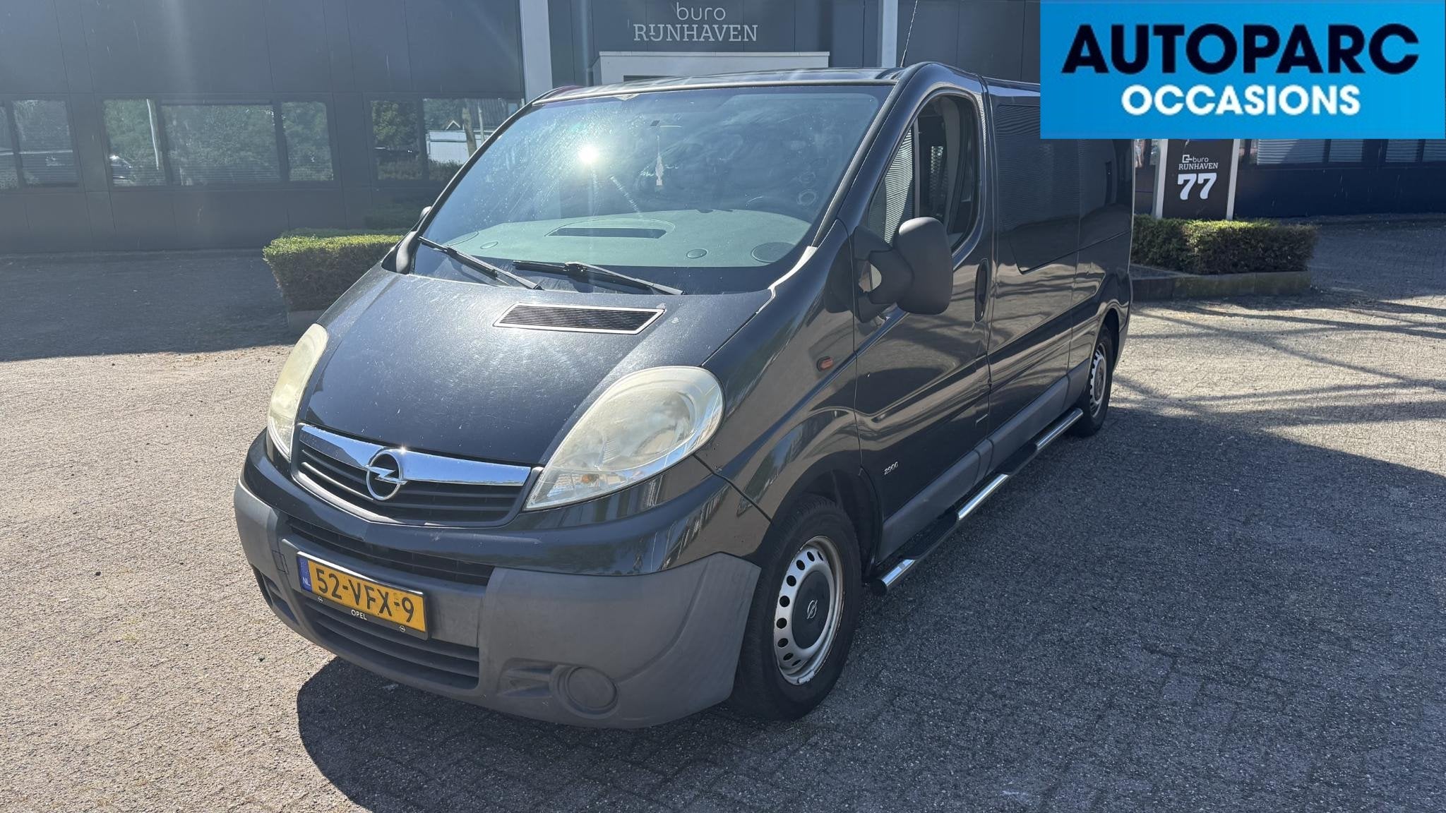 Opel Vivaro 2.0 CDTI L2H1 DC , AIRCO, ELECTR RAMEN, RIJDT EN, Auto's, Voorwielaandrijving, Stof, Startonderbreker, 2000 kg