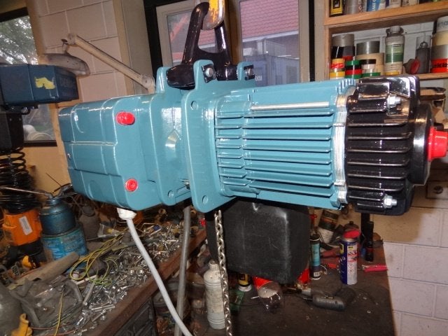 DEMAG ketting takel type DK2 250 kg, Ophalen of Verzenden, Zo goed als nieuw, Elektrisch