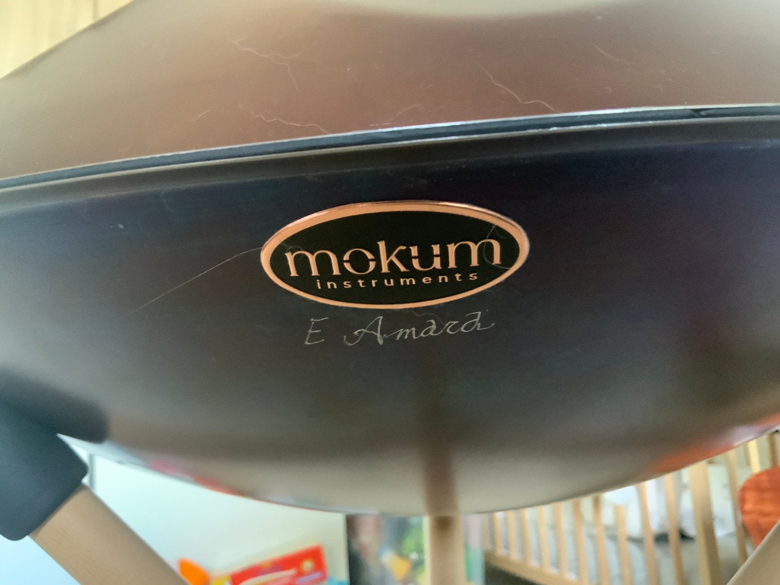 Mokum handpan E amara 14, Muziek en Instrumenten, Percussie, Zo goed als nieuw, Melodische percussie, Ophalen of Verzenden