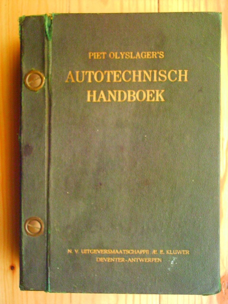PIET OLYSLAGER AUTOTECHNISCH HANDBOEK 1955-1964  3, Ophalen of Verzenden