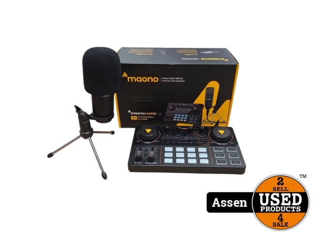 Maono Maonocaster Lite | Nette Staat | 1 Maand Garantie, Muziek en Instrumenten, Dj-sets en Draaitafels, Flex Ltd., Zo goed als nieuw
