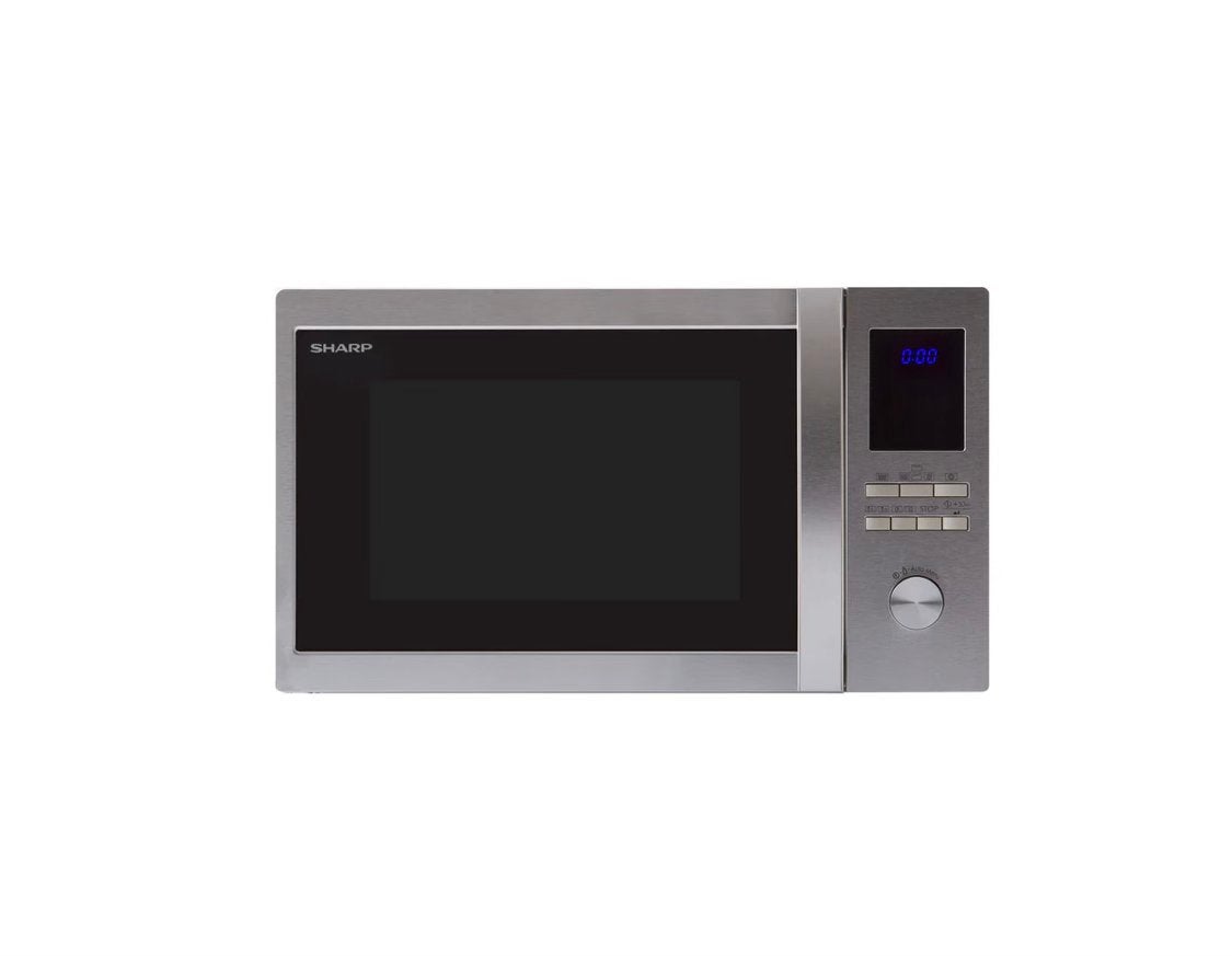 Sharp combimagnetron R-922STWE - Zo goed als nieuw, Witgoed en Apparatuur, Magnetrons, Zo goed als nieuw, Vrijstaand, Combimagnetron
