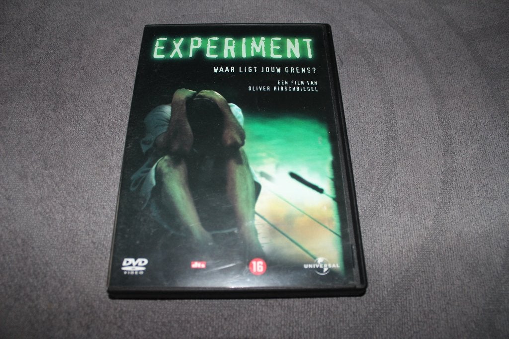 DVD Experiment, Thriller, Gebruikt, Vanaf 16 jaar, Nederlands