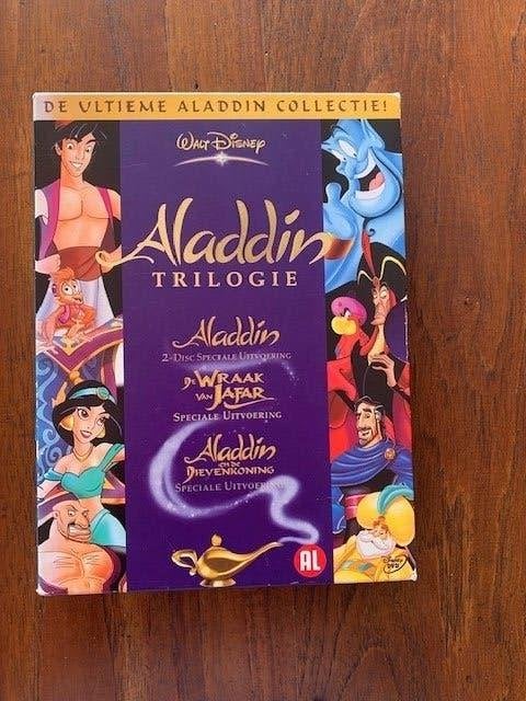 Aladdin Trilogie  4 dvd box, Alle leeftijden, Nederlands, Zo goed als nieuw, Ophalen of Verzenden