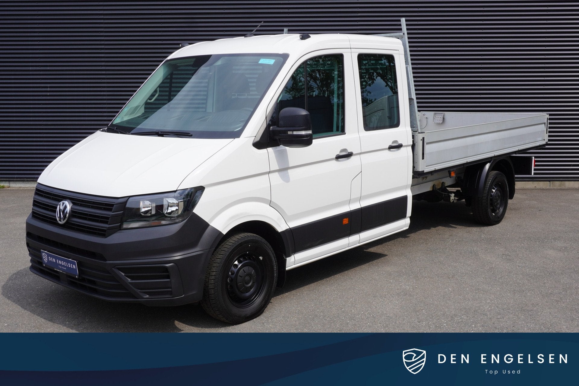 Volkswagen Crafter 140pk Open laadbak Dubbele cabine Trekhaa, Gebruikt, Euro 6, 4 cilinders, Volkswagen