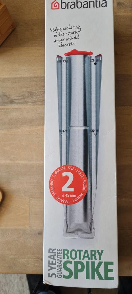 Brabantia grondanker, Ophalen of Verzenden, Nieuw, Droogmolen