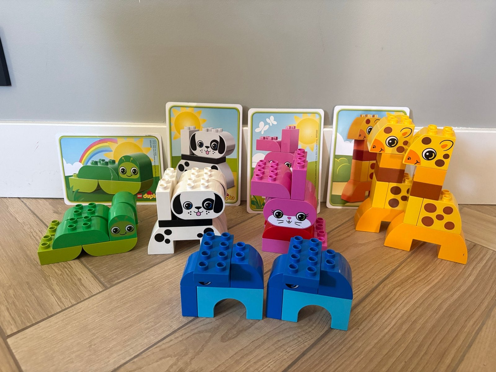 Lego Duplo 10573 Creatieve Dieren compleet, Ophalen, Gebruikt, Overige thema's, Compleet