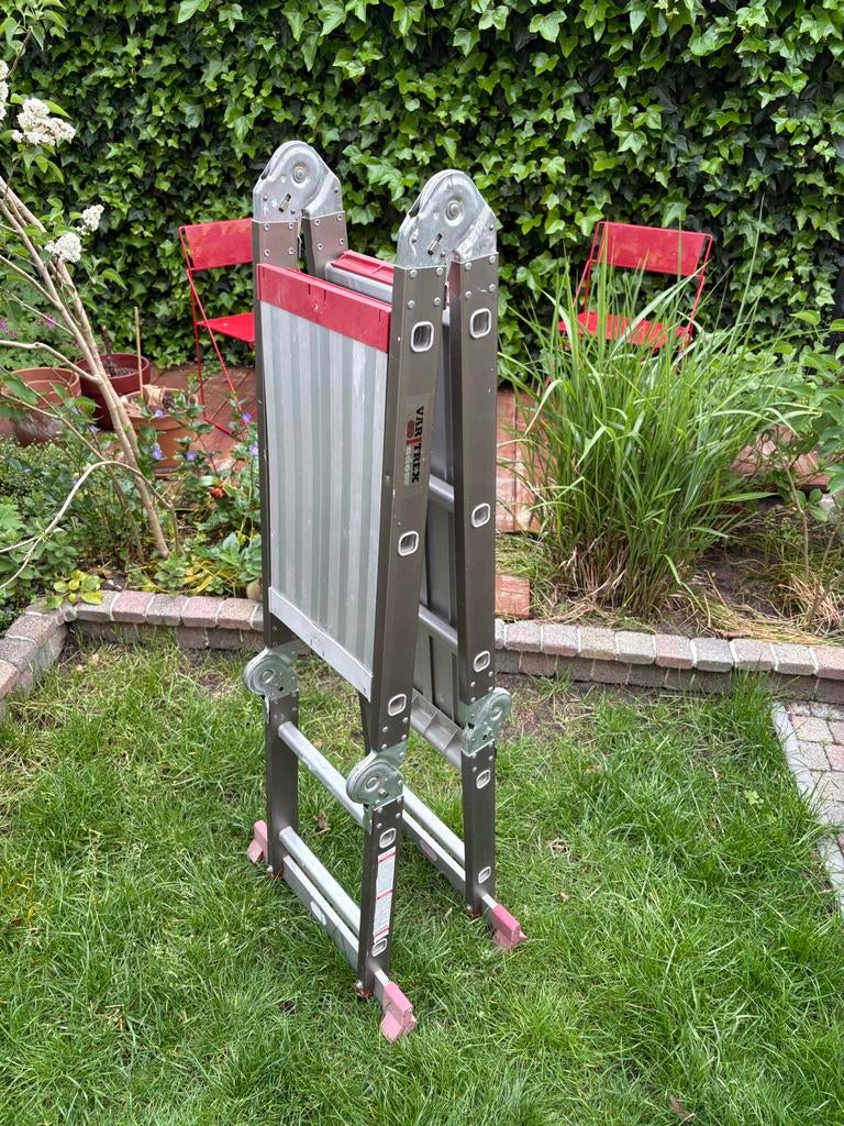Altrex Varitrex Indoor vouwladder 2x3x3x2, Ophalen, Gebruikt, Ladder, Opvouwbaar of Inschuifbaar