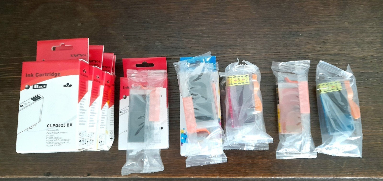 13 nieuwe cartridges met chip Canon Pixma o.a.4 grote zwarte, Ophalen of Verzenden, Nieuw