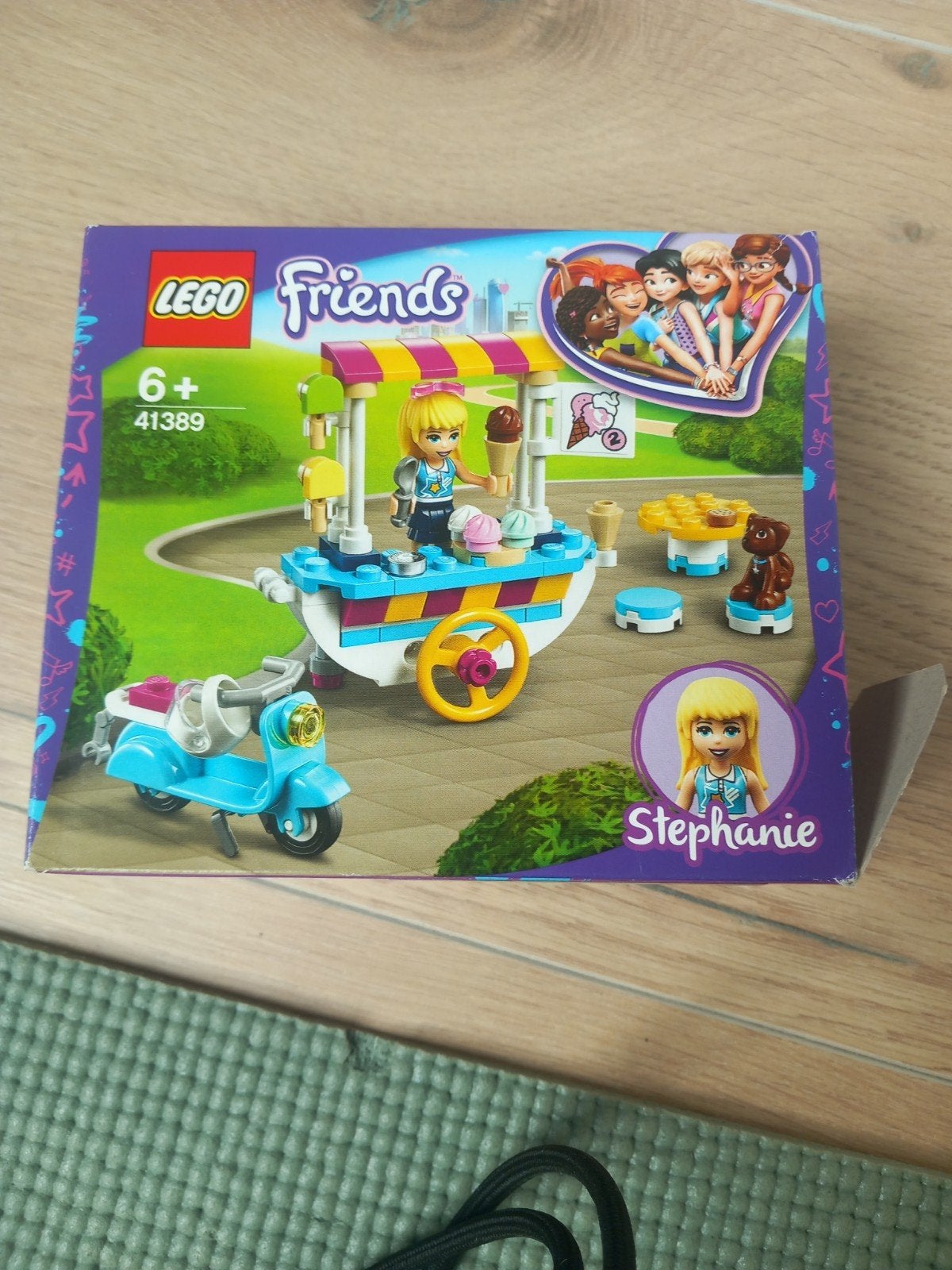 Lego Friends 41389 Stephanie's IJskar - Compleet met doos, Inclusief instructies, Lego, Friends, Ophalen of Verzenden