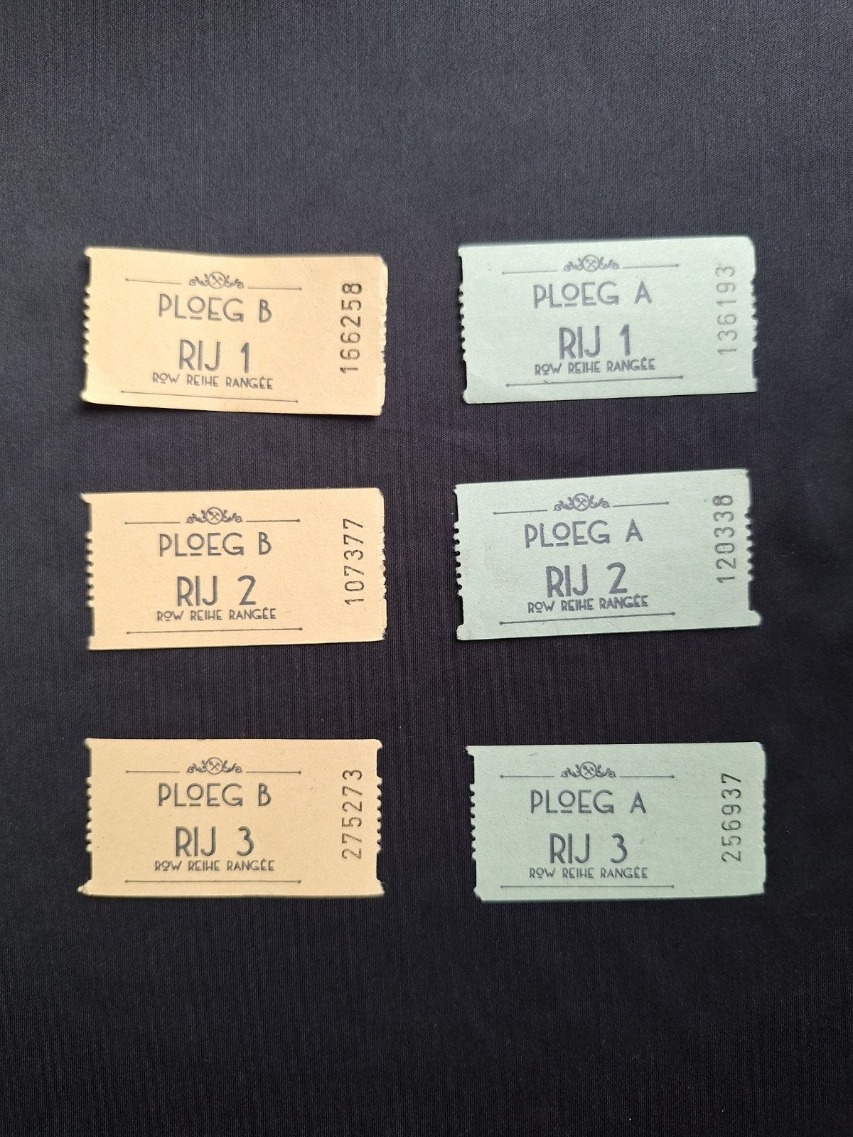 Baron 1898 tickets set, Verzenden, Gebruikt, Overige typen