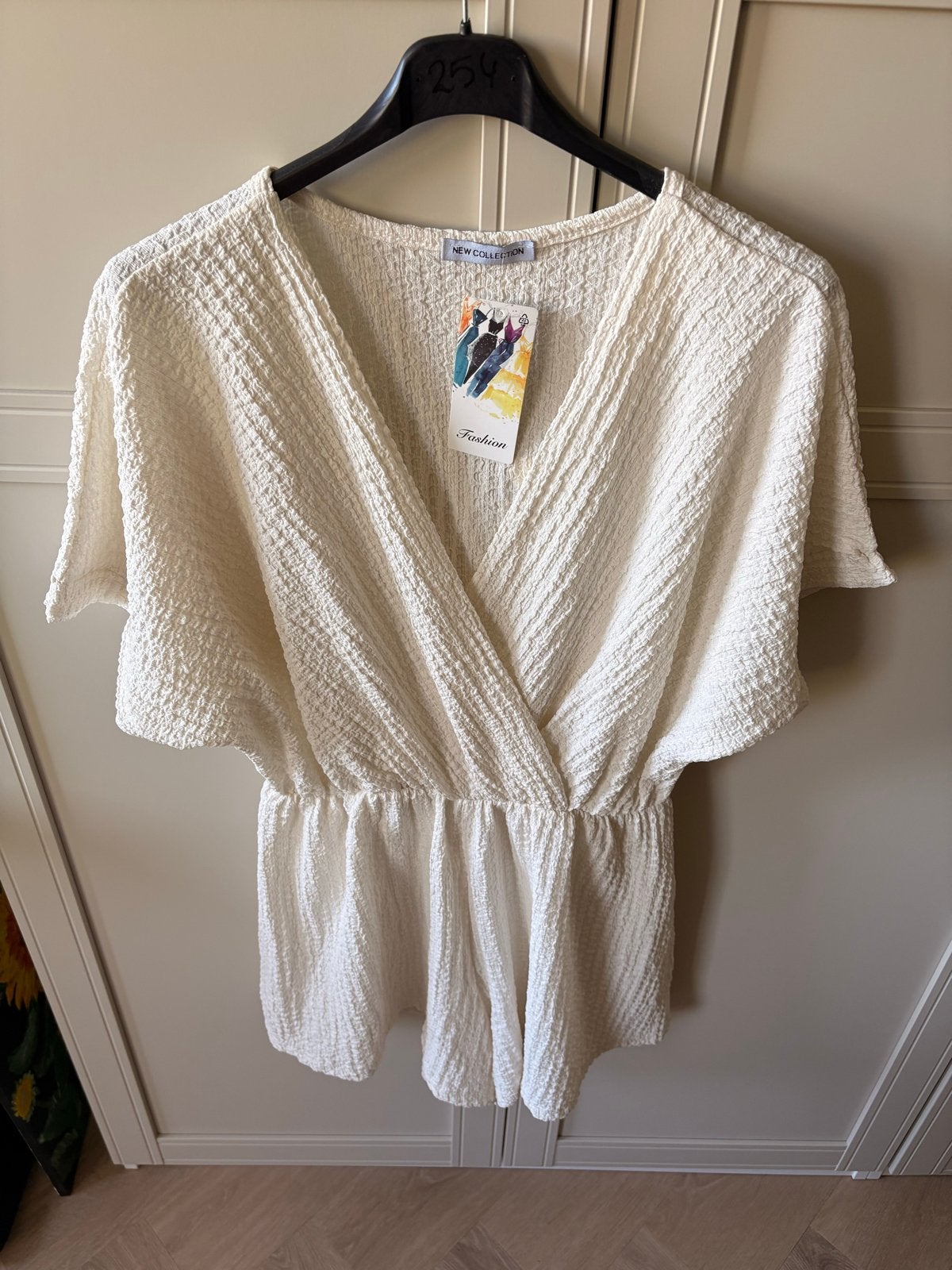 Nieuw wit dames jumpsuit - Comfortabel en stijlvol, Kleding | Dames, Jumpsuits, Ophalen of Verzenden, Nieuw, Maat 38/40 (M), Wit
