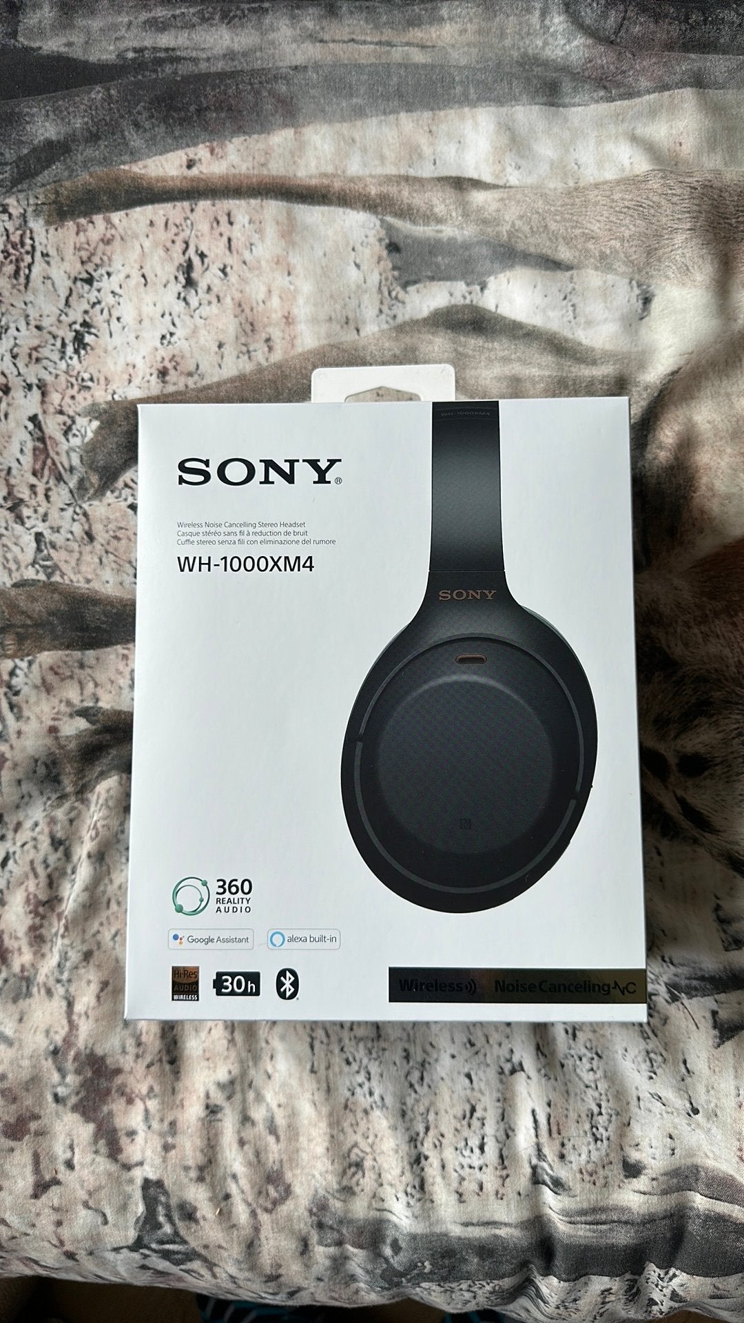 Sony WH-1000XM4 Noise Cancelling Koptelefoon Zwart, Audio, Tv en Foto, Koptelefoons, Ophalen, Bluetooth, Zo goed als nieuw, Zwart